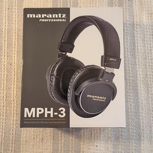 Professional MPH-3 Over-Ear Headphones - Black